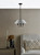 Sivan 3 Light Pendant Matt Black With Shade