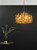 Silvius 9 Light Pendant Gold Leaf