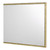 Jinelle Rectangle Mirror Textured Gold Frame 86 X 50cm