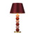 Bobble Table Lamp Strawberry and Brushed Brass Base Only