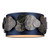 Planet 4 Light Semi-Flush Ceiling Light Black/Gold