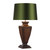 Tallow Table Lamp Hand Painted Wood Effect Base Only