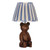 Walter Table Lamp Hand Painted Wood Effect Base Only