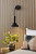 Ragnar Pendant/Wall Light Satin Black