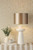 Lustre Table Lamp White Base Only