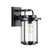 Solent Outdoor Wall Light Black and Glass