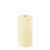 LED Wax Pillar Candle - Cream 7.5 x 15cm by Deluxe Homeart