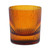 The Scout Lowball Amber Glass Giftset by Here's How - Set of 2