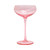 The Lou Coupe Blush Glass Giftset by Here's How - Set of 2