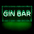 Gin Bar Neon Lightbox