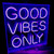 Good Vibes Only Neon Sign