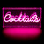 Cocktails Neon Lightbox