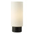 Aneska Table Lamp Matt Black and Opal Glass Aneska Table Lamp Matt Black and Opal Glass