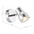 Clint Bathroom Wall Spotlight Polished Chrome IP44 Clint Bathroom Wall Spotlight Polished Chrome IP44