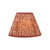 Esther Red Cotton Empire Shade 25cm Esther Red Cotton Empire Shade 25cm