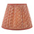 Esther Red Cotton Empire Shade 40cm Esther Red Cotton Empire Shade 40cm