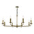 Favian 8 Light Pendant Matt Bronze Fitting Only