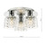 Forseti 3 Light Bathroom Flush Light Polished Chrome and Glass IP44 Forseti 3 Light Bathroom Flush Light Polished Chrome and Glass IP44