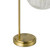 Jocelyn Table Lamp Natural Brass and Glass