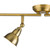 Nathaniel 4 Light Bar Spotlight Aged Brass Nathaniel 4 Light Bar Spotlight Aged Brass