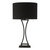 Oporto Table Lamp Matt Black With Shade