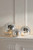 Laura Ashley Set of 3 Crackle Glass Lit Ornament