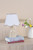Aimee Twin Pack Table Lamp Taupe Ceramic With Shade