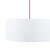 Isla Easy Fit Pendant Ivory Shade 40cm