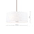 Isla Easy Fit Pendant Ivory Shade 40cm