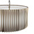 Netra 3 Light Pendant Satin Bronze and Ivory