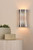 Netra 2 Light Wall Light Satin Bronze and Ivory