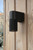 Obi Outdoor Wall Light Matt Black IP54