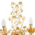 Audley End 2 Light Wall Light Gold Leaf