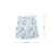 Down House Blue Faux Silk Tapered Drum Shade 14cm