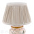 Marble Hill Table Lamp Multi-Coloured Ceramic With Shade