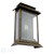 Wrest Park Outdoor Wall Light Hand-brushed Black/Gold and Glass IP44