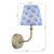 Apsley Rechargeable Wall Light Matt Antique Brass With Shade LED