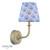 Apsley Rechargeable Wall Light Matt Antique Brass With Shade LED