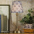 Apsley Rechargeable Table Lamp Matt Antique Brass With Shade LED