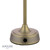 Apsley Rechargeable Table Lamp Matt Antique Brass With Shade LED