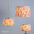 Folly Pink Cotton Tapered Drum Shade 25cm