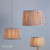 Folly Multi Coloured Cotton Tapered Drum Shade 30cm