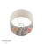 Folly Multi Coloured Cotton Tapered Drum Shade 30cm