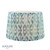 Folly Blue Cotton Tapered Drum Shade 40cm