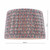 Folly Multi Coloured Cotton Tapered Drum Shade 40cm