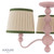 HarewoHarewood 3 Light Semi-Flush Matt Pink With Shadeod 3 Light Semi-Flush Matt Pink With Shade