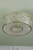 Laura Ashley Tilbrook 4 Light Flush Matt Champagne and Crystal