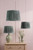 Laura Ashley Hemsley Green 100% Silk Empire Shade 25cm/10 inch