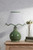 Laura Ashley Bramhope Table Lamp Green Ceramic With Shade