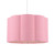 Laura Ashley Loveston Pink Cotton Scalloped Shade 38cm